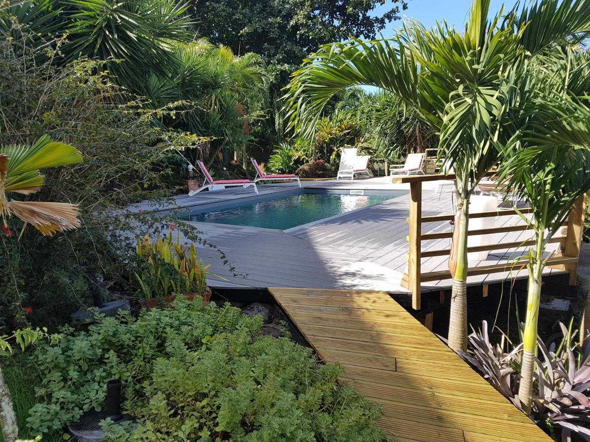 Le Bougainvillier Blanc Otel Pointe-Noire Dış mekan fotoğraf
